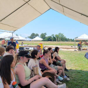 St. Mary's City Director of Research & Collections Dr. Travis Parno gives an overview of the excavations at St. Mary’s Fort.