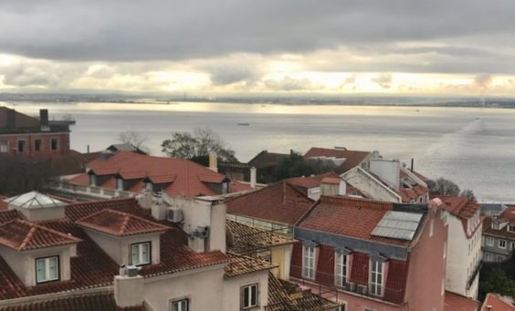 View of Lisbon from the Lisbon Castle