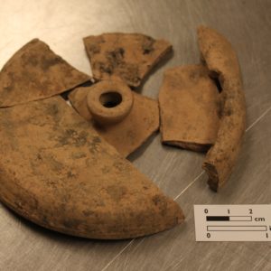 Earthenware lid sherds