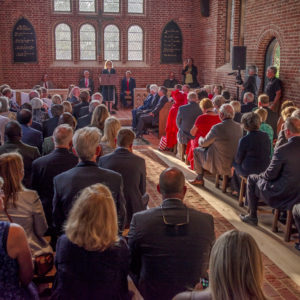 Preservation Virginia CEO Elizabeth Kostelny speaks about the role women played in the first Church excavations