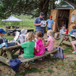 Senior Staff Archaeologist Sean Romo shares the results of the kids' GPR surveys.