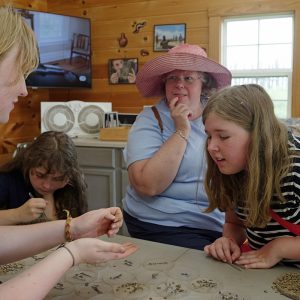 Ed Shed intern Faith shares an artifact she found while sorting through objects excavated from the John Smith Well.