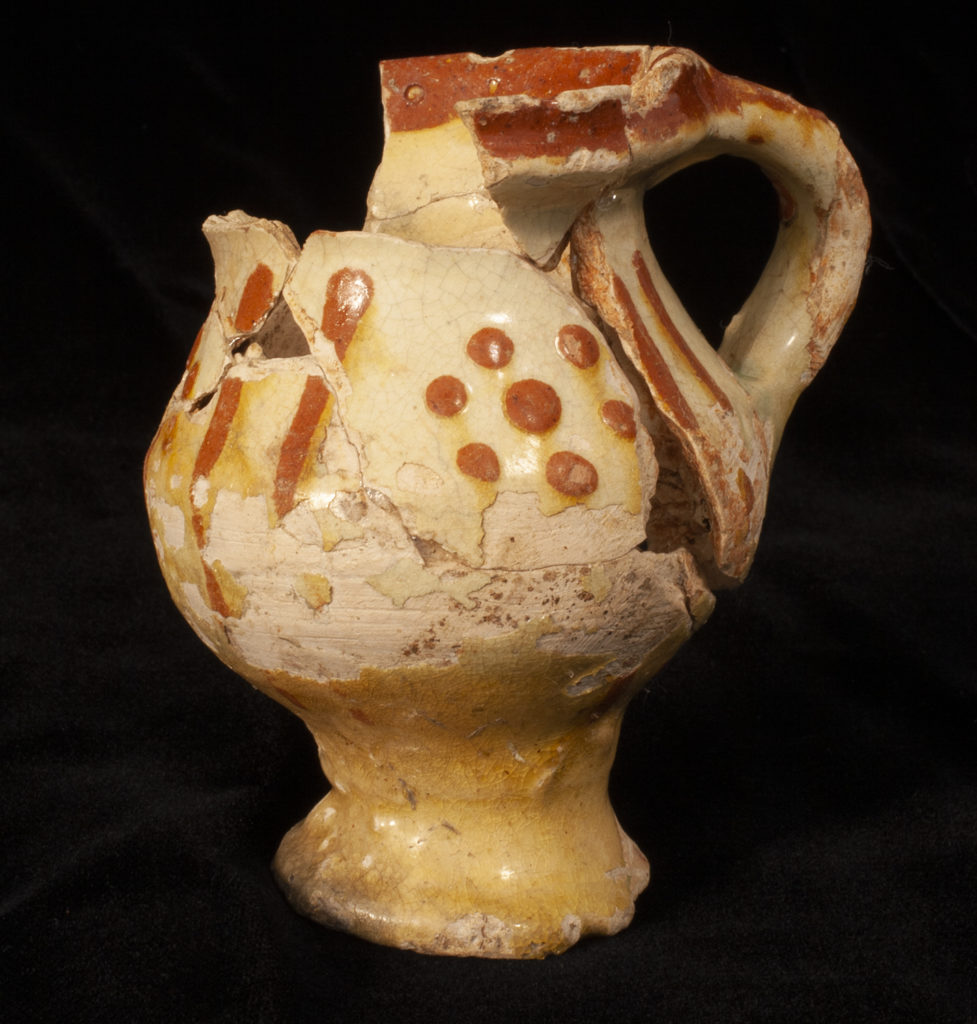 Earthenware jug