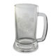 Jamestown Crest Glass Stein