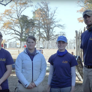 Kalen was featured with the Rediscovery team in a recent “Dig Deeper” episode on our YouTube channel that highlighted the discoveries at the North Tower site.