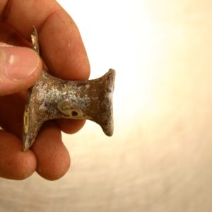 Mouth and neck fragment of a glass bottle