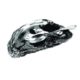 Pewter Oyster Salt Cellar And Spoon Set