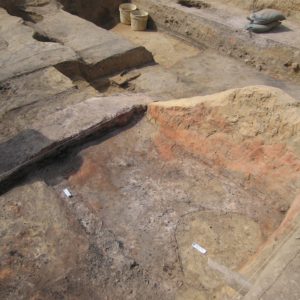 Excavated cellar