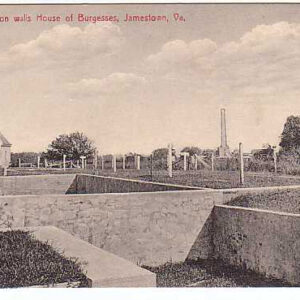 Old photo of two cellars at the west end of the Statehouse, now backfilled